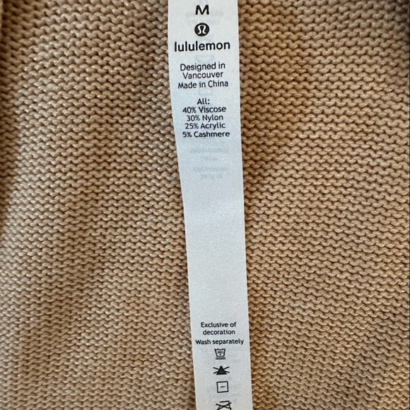 lululemon Sincerely Yours Wrap Sweater - Picture 2 of 4
